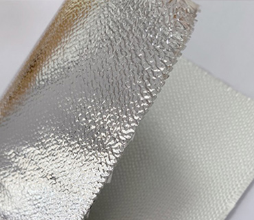 Fireproof Aluminum Coated Fiberglass Fabric